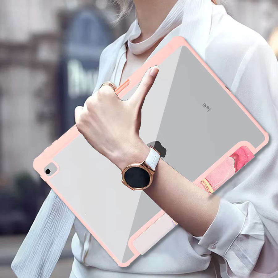 Apple Acryl-Hülle für iPad Air 11 M2 M3 M4, iPad Pro 11 und 13, iPad Air 4 und 5 sowie iPad 7. bis 10. Generation, Farbe: Pink - Bild 4