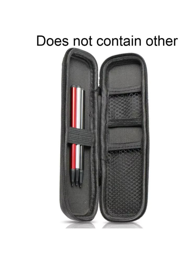Schwarze EVA-Hartschalen-Hülle für Stylus-Stifte und Kugelschreiber als schützendes Etui und Tragetasche - Bild 6