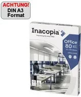 Inacopia Multifunktionspapier DIN A3 in Weiß, 80 g/m², 500 Blatt, FSC-zertifiziert, matt - Bild 1
