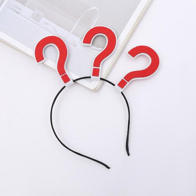 NATAWA Haarschmuck Damen und Mädchen, Schwarz, Rot - Bild 1