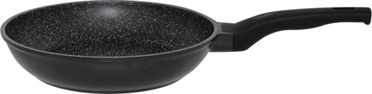 ELO Aluguss Pfanne Siloncast Schwarz, Durchmesser: 28 cm, mit Antihaftbeschichtung und Ausgießrand - Bild 4
