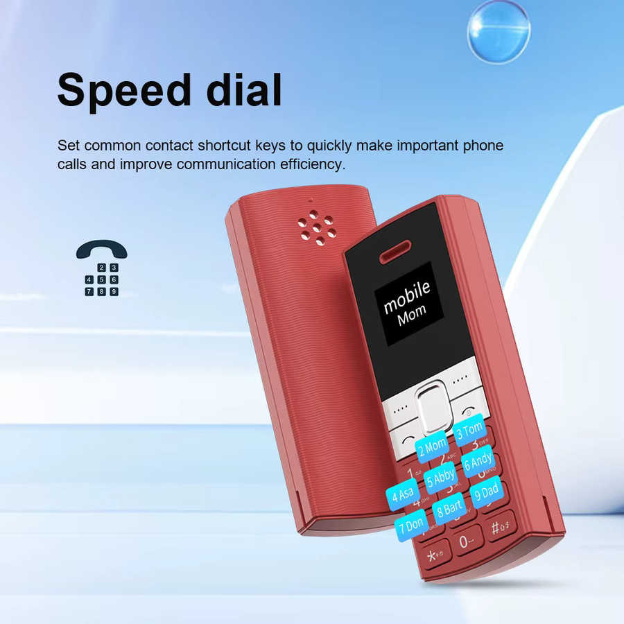 SERVO BM150 Super Mini-Handy in Schwarz mit Bluetooth und 2 SIM-Karten Unterstützung (2G GSM) - Bild 3
