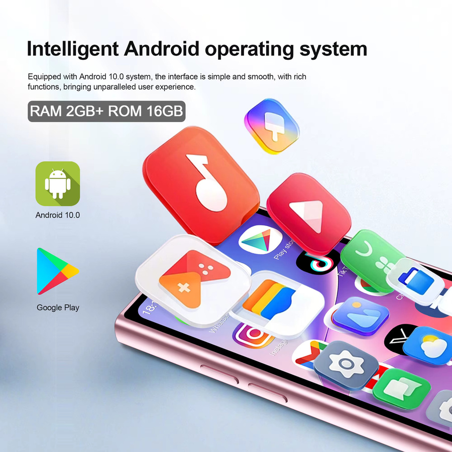 SERVO S27 MINI Android Smartphone in Grau mit 4,0 Zoll Display, 2GB RAM, 16GB Speicher, 3G WCDMA, GPS und Gesichtserkennung - Bild 2