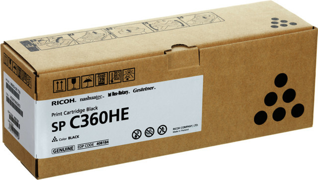 Ricoh Original Tonerpatrone Schwarz für Ricoh SP C360DNw - Bild 1