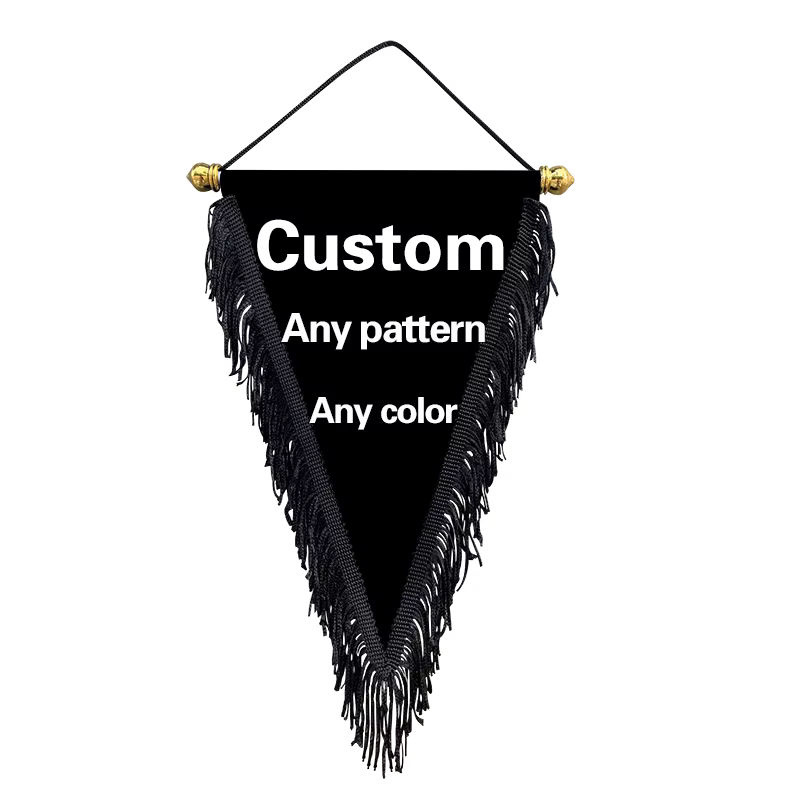 EOODLOVE Gedenkflagge Blackbeard in Schwarz mit individuellem Muster für Innen und Außen - Bild 2
