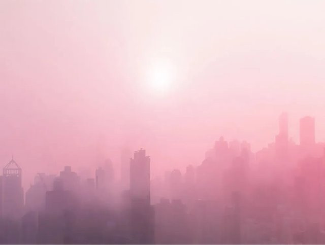 Komar Wandbild City Dusk Paper Poster B: 40 cm, H: 30 cm - Bild 1