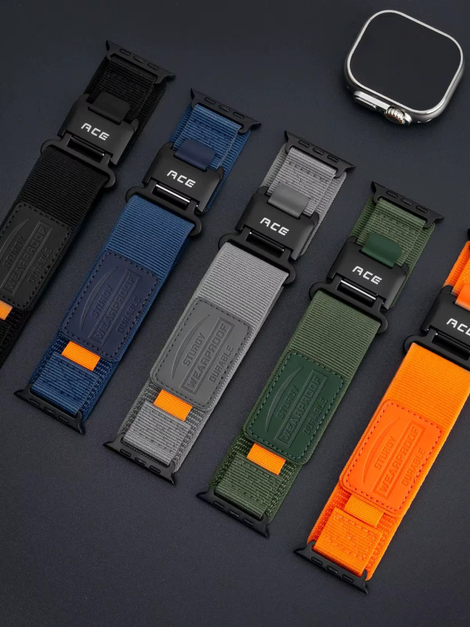 Uhrenarmband Nylon, gewebtes Magnetband, Unisex - Bild 6