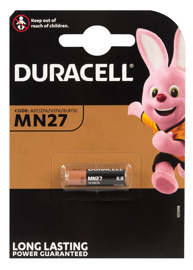 Duracell Knopfzellen Batterie 27A 10er Pack - Bild 2