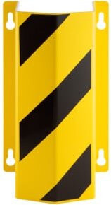 Moravia Rohrschutz klein zur Wandmontage, schwarz/gelb, B/T/H: 50,0 x 29,2 x 23,0 cm - Bild 1