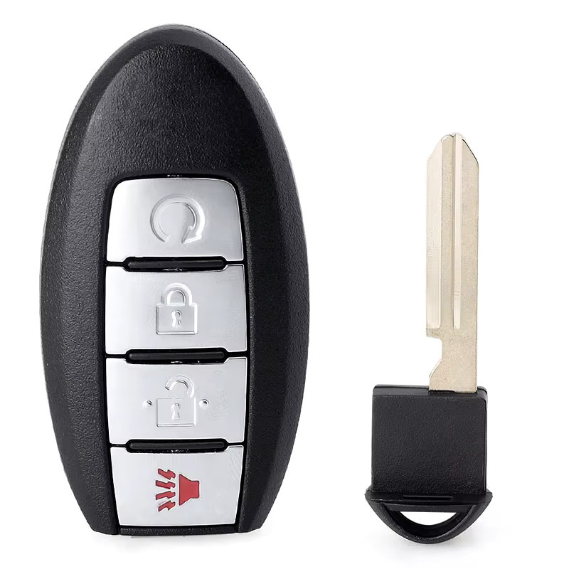 KEYECU Smart Remote Key Fob S180144503 KR5TXN1 434 MHz PCF7953M 4A Keyless-Go Funkschlüssel in Schwarz für Nissan Kicks und Rogue (2018-2021) - Bild 2