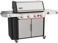 Weber Gasgrill Genesis SP-435W GBS in Silver aus Edelstahl mit porzellanemailliertem Gusseisen und elektronischem Zündsystem - Bild 1