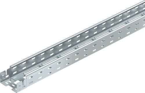 OBO Bettermann Kabelrinne 6059000, Farbe: Silber, B/H/L: 100,00 mm x 60,00 mm x 3 m - Bild 1