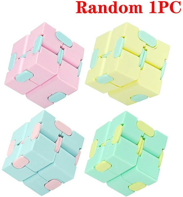 Fashnics Magischer Zauberwürfel Anti-Stress-Spielzeug 4-teiliges Set - Bild 1