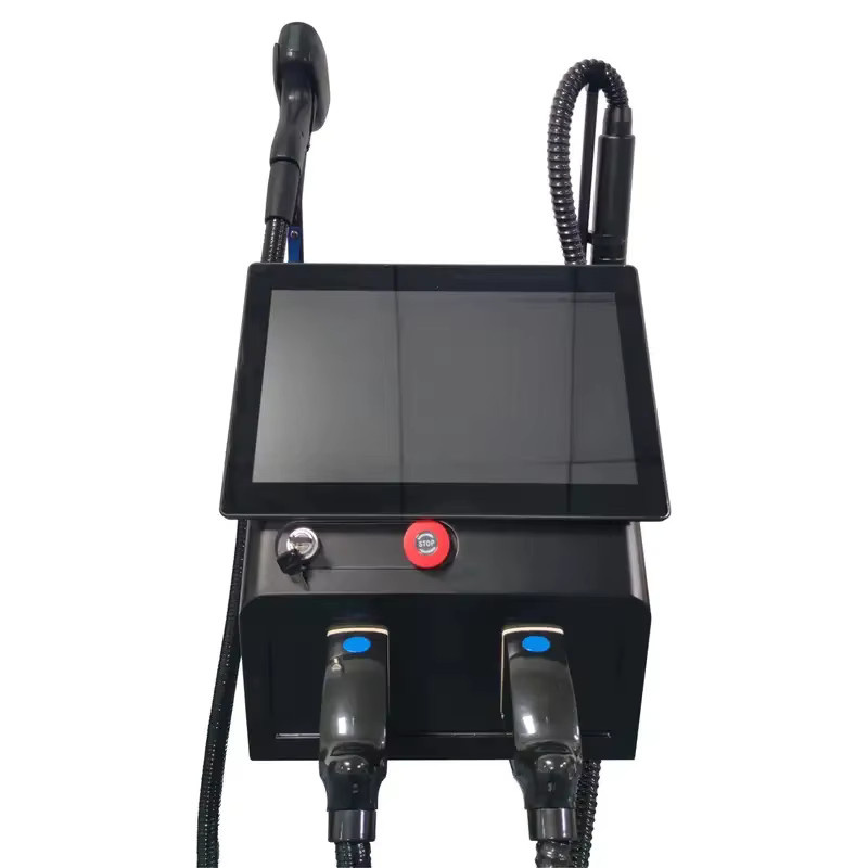 OUCEY 808nm Diodenlaser Haarentfernung und Tattooentfernung, Unisex, black - Bild 2