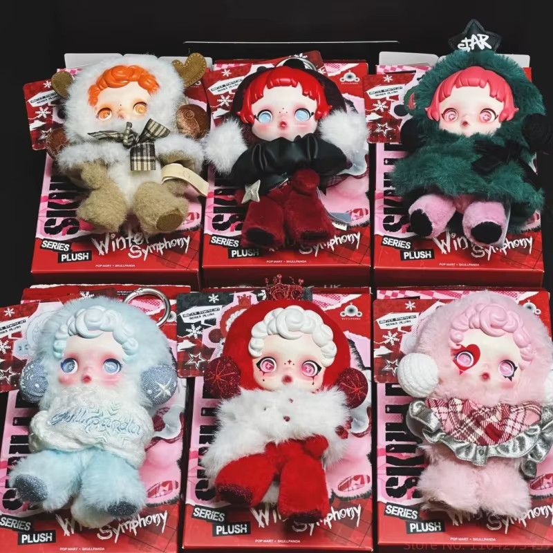POP MART Skullpanda Winter Symphony Series Mystery Box Multicolor Cartoon Figur als Dekoration und Trendy Toy Blind Box - Bild 2
