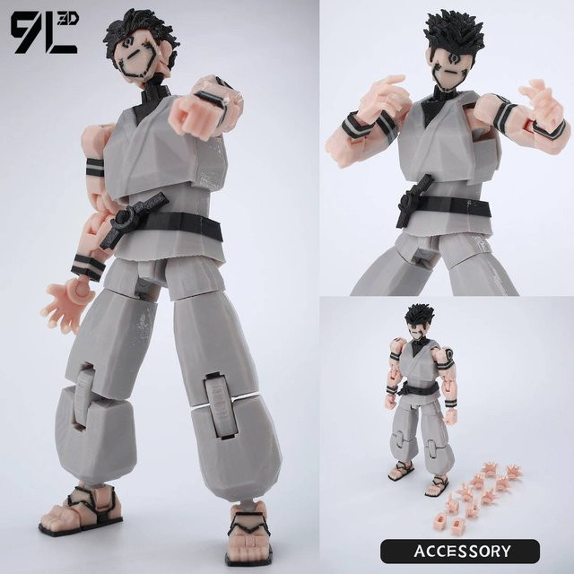 Jujutsu Kaisen Dummy13 Lucky13 Mehrgelenkiges Gelenkmodell Anime Figur, ab 14 Jahren - Bild 1