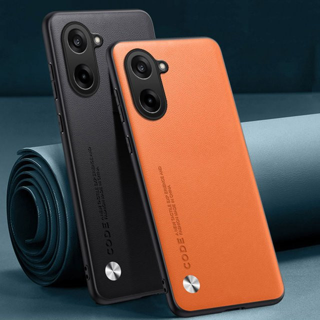 Luxus PU Leder Handyhülle für OnePlus Ace 5 Racing 5G und OnePlus Nord CE5 in Schwarz - Bild 1
