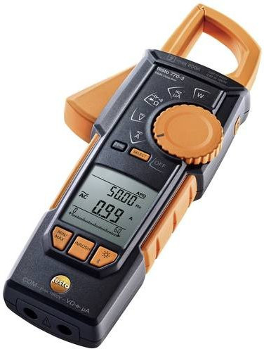 Testo 770-3 Digitale Stromzange in Orange CAT III 1000 V, CAT IV 600V mit 6000 Counts - Bild 1