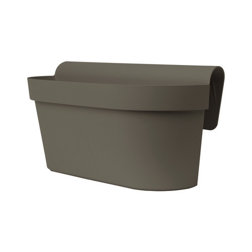 EURO3PLAST Pflanzgefäß Blumenkasten aus Kunststoff in Beige und Grau - Bild 1