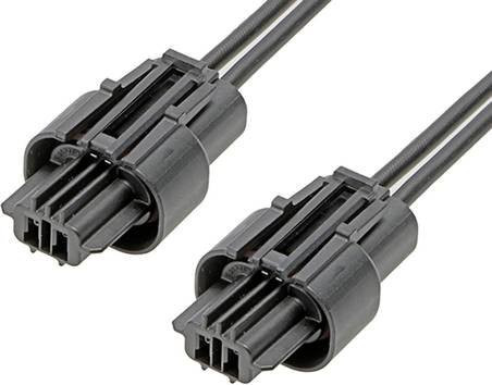 Molex Buchsengehäuse-Kabel in Schwarz mit 3,60 mm Rastermaß - Bild 1