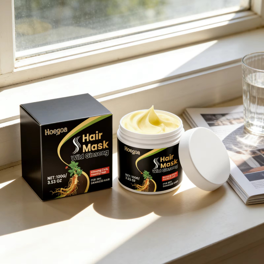 Hoegoa Haar-Reparaturmaske mit Wildginseng-Wurzel, 100g - Bild 3