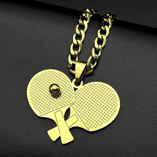 AFAWA Halskette Edelstahl, Gold, Unisex - Bild 1