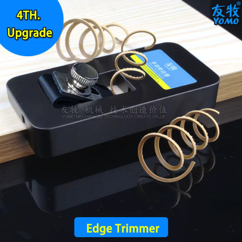 YOMO Kantenanleimschneider mit Trimmer-Set für Holz und PVC, manuelles Werkzeugset für 1 mm, 2 mm und 3 mm Kantenband - Bild 4