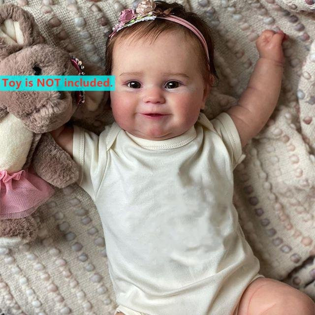 NPK Reborn-Puppe Maddie Bath Doll, Ganzkörper-Silikon, wasserdicht - Bild 1
