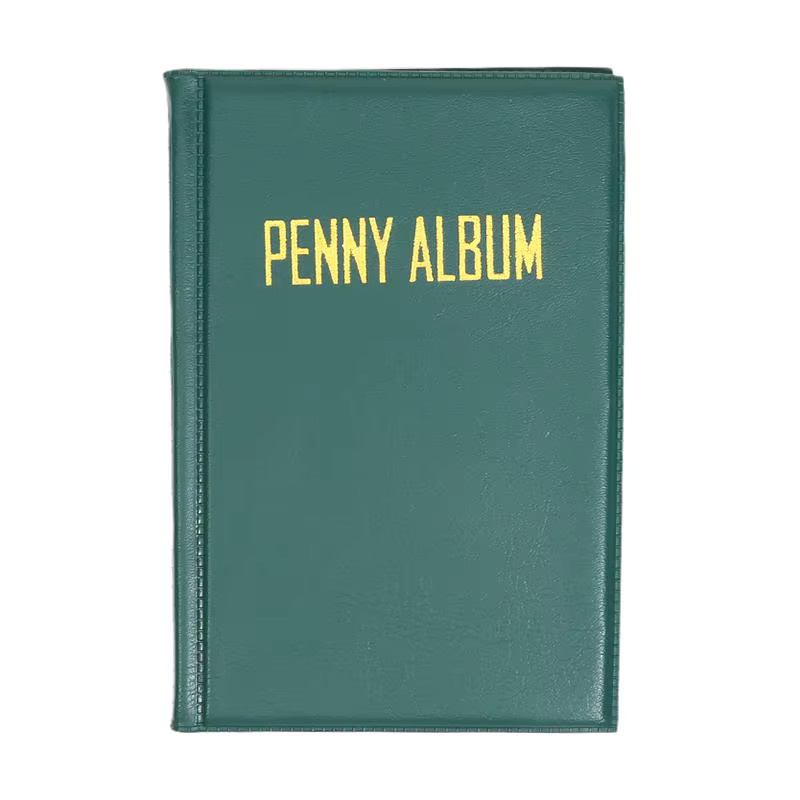 Münzaufbewahrungsalbum aus transparentem PVC mit 108 Taschen in Rot - Bild 5