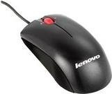 Lenovo USB Laser Maus in metallisch Schwarz mit 3 Tasten für ThinkCentre, ThinkPad und ThinkStation - Bild 1