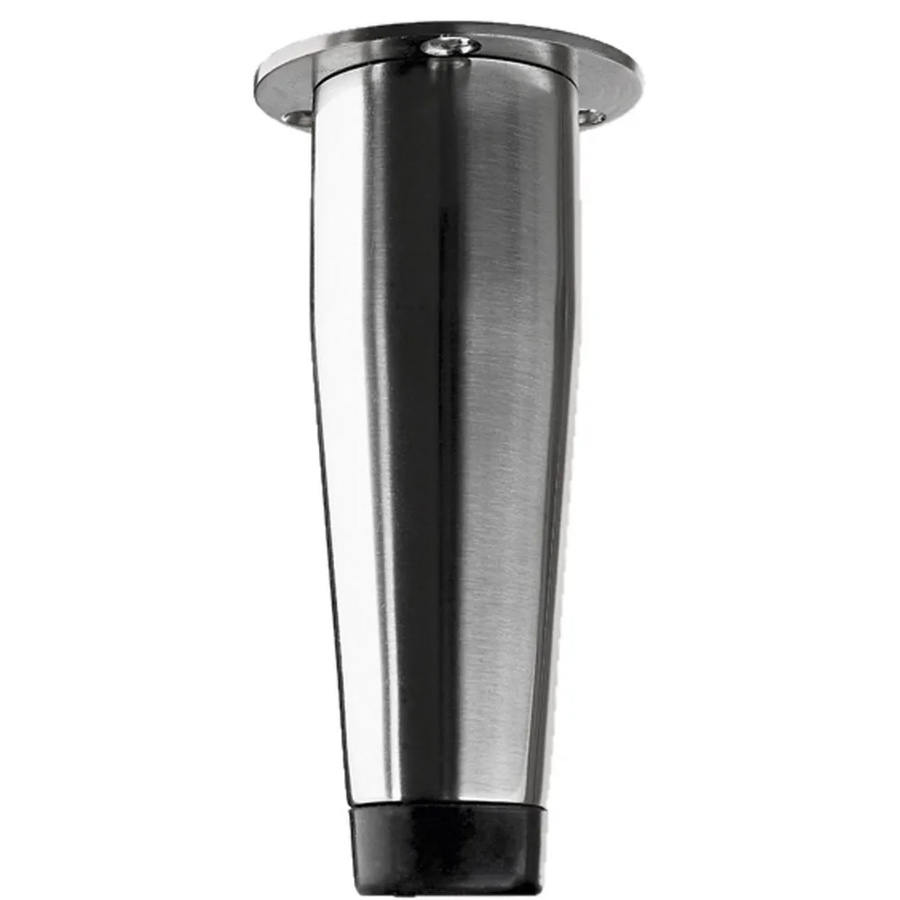 Hettich Möbelfuß Vitima in Edelstahl-Optik Silber, Durchmesser: 50 mm, Höhe: 100 mm - Bild 2