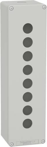 Schneider Electric XAPD5508 Leergehäuse aus Metall in Grau und Weiß - Bild 1
