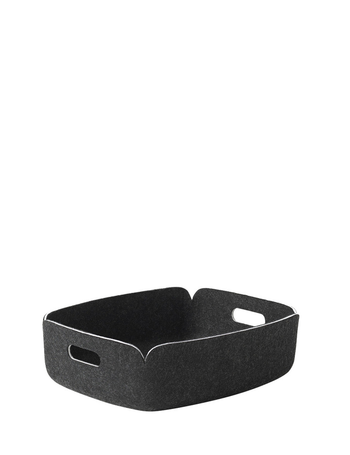 Muuto Restore Tablett aus Kunststoff in Schwarz und Grau - Bild 2
