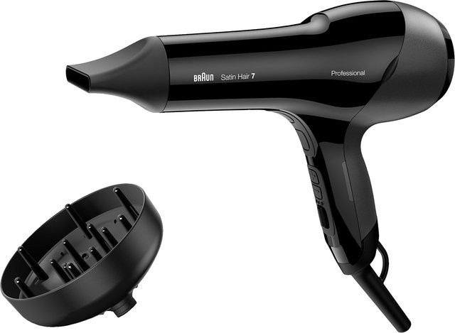 Braun Haartrockner 7 HD 785, Schwarz - Bild 1
