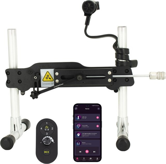 DTSUDU DIY Teleskop-Hubkolben-Linearantriebsmotor 24 V DC 86 W mit Fernbedienung oder App, Edelstahl, Farbe: Silber, Hub: 30–90 mm - Bild 1