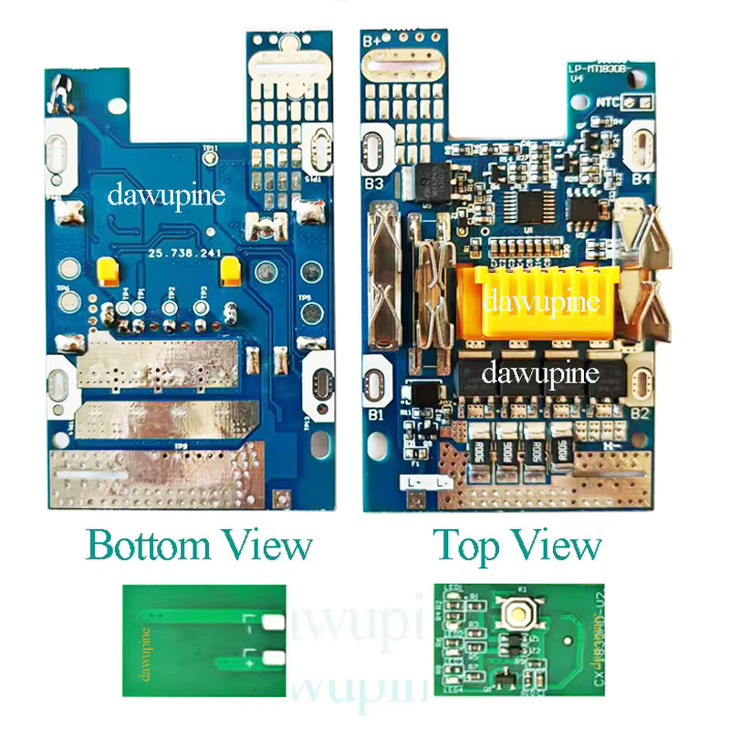 BMS PCBA BL1830B Schutzplatine für Makita 18V Li-Ion Akkus in Blau - Bild 2