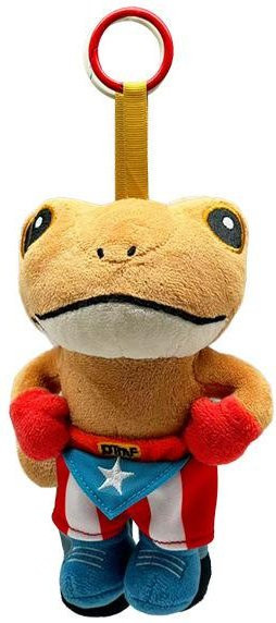Yiran toy Puerto Rico Frosch Serie Plüsch Spielzeug, Taschenanhänger, Bunt / Mehrfarbig - Bild 1