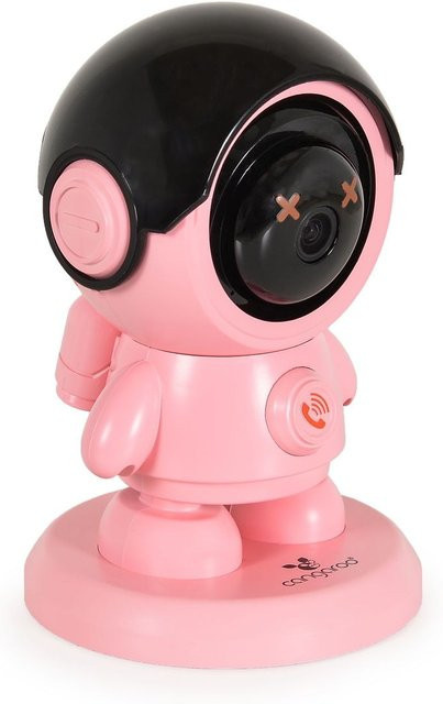 Cangaroo Babyphone West WLAN Kamera mit 360 Grad Drehung, Nachtsicht und App-Steuerung in Rosa - Bild 1