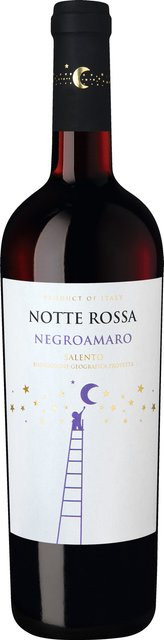 Terre di Sava Notte Rossa Negroamaro Rotwein, Salento, 2024, halbtrocken, 0,75 l - Bild 1