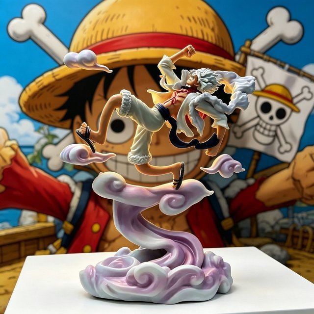 Bandai One Piece Moon Nika Luffy Gear 5 Actionfigur - Bild 1