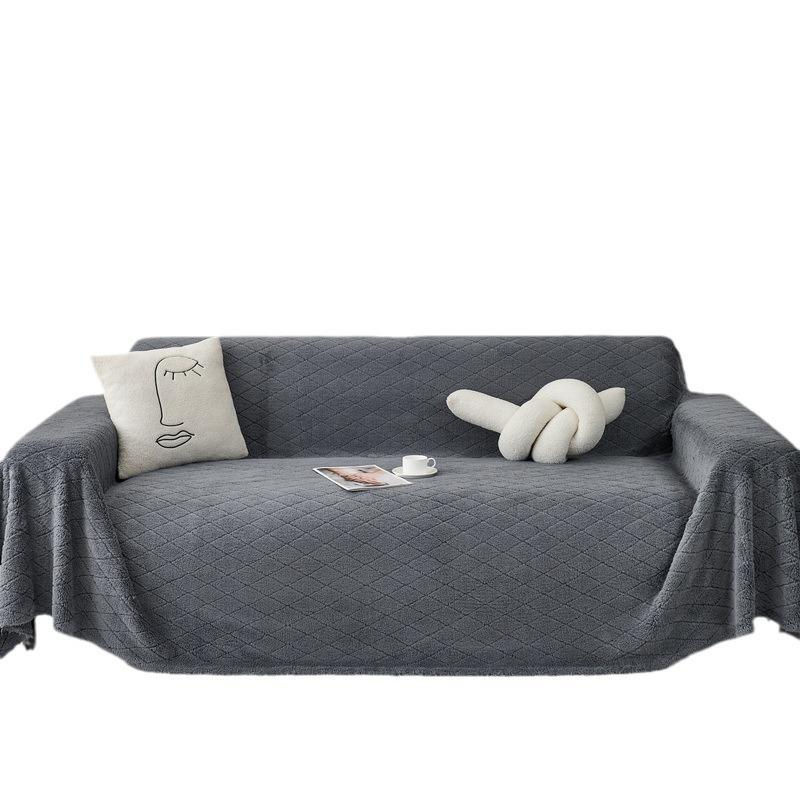 BC Pet Supplies Kratzfester Plüsch-Sofaüberwurf, verdickter Winter-Sofaüberwurf, B/B: 180 x 130 cm - Bild 3