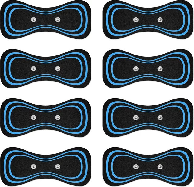 SUOLAER Zervikale Massage Pads, 5 Stück, Schwarz, Unisex - Bild 1