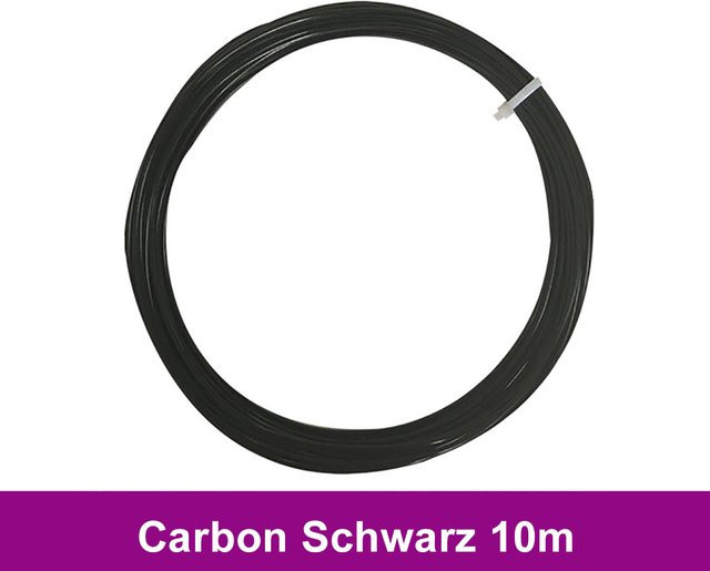 TPFNet PLA Filament für 3D-Drucker-Stifte in Carbon Schwarz, 10m - Bild 1