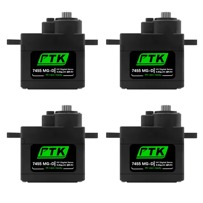 PTK 7455MG-D Servo, Digital Servo, mit Metallgetriebe, Schwarz - Bild 7