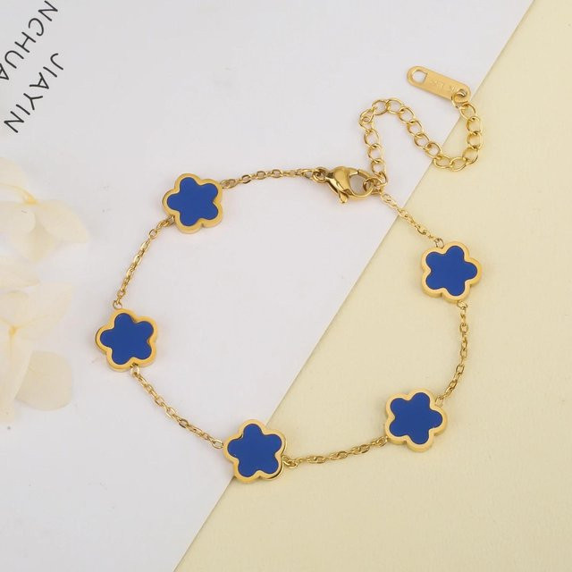 Lucky Star Jewelry Schmuck-Set Edelstahl, Zirkonia, Damen, Gold - Bild 1