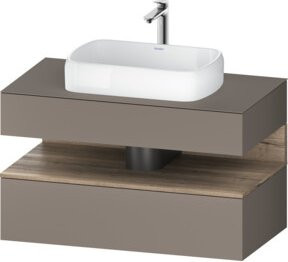 Duravit Waschtischunterschrank Qatego mit einer Schublade, B/T/H: 100 x 55 x 60 cm - Bild 1