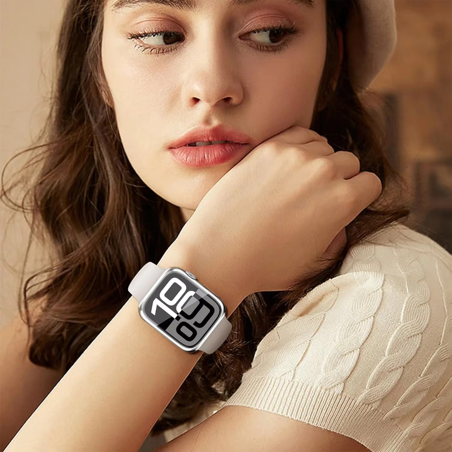 RWBANDS Displayschutzfolie für Apple Watch, Weiß, Unisex - Bild 3
