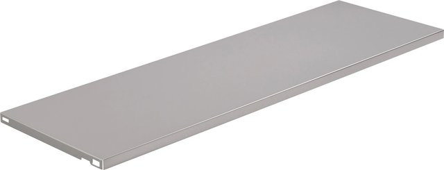 OBI Stahlblechboden Weiß-Alu B: 80 cm, T: 25 cm - Bild 1