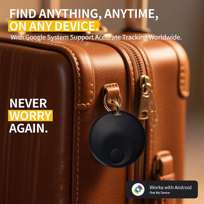 Mini-Tracker für Android-Smartphones kompatibel mit Google Find My Device App als Key Finder und Smart Tag für Xiaomi, Samsung, Pixel und OnePlus - Bild 2