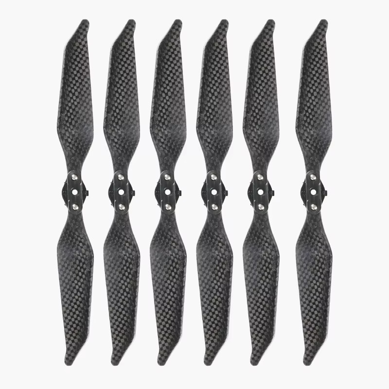 DJI Quick Release Carbon Folding Propeller 8331F Set in Schwarz für Mavic Pro Serie Drohnen Zubehör - Bild 1